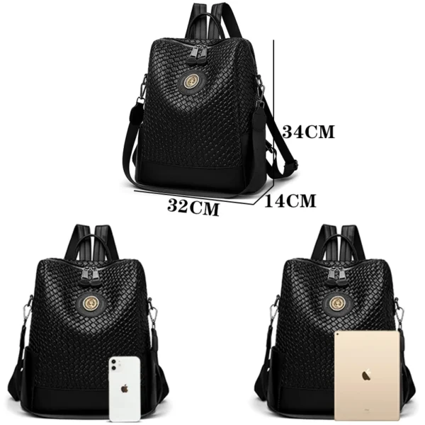 Mochila Feminina Luxo Multiuso Femme - Image 3