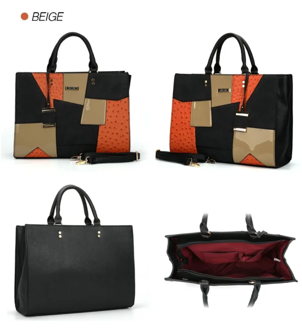 Bolsa Feminina 3 em 1 – Estilo, Versatilidade e Espaço em um Só Acessório! - Image 2