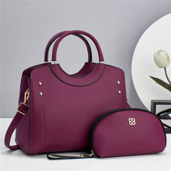 Bolsa Feminina Elegante Croco – Sofisticação e Espaço em um Só Acessório! - Image 12
