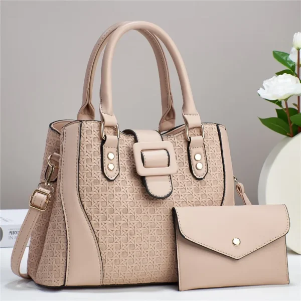 Bolsa Feminina Urban Classic Tote + Carteira – Sofisticação e Praticidade para o Seu Dia a Dia - Image 5