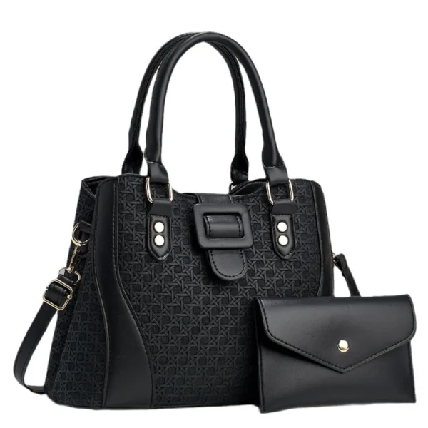 Bolsa Feminina Urban Classic Tote + Carteira – Sofisticação e Praticidade para o Seu Dia a Dia - Image 2