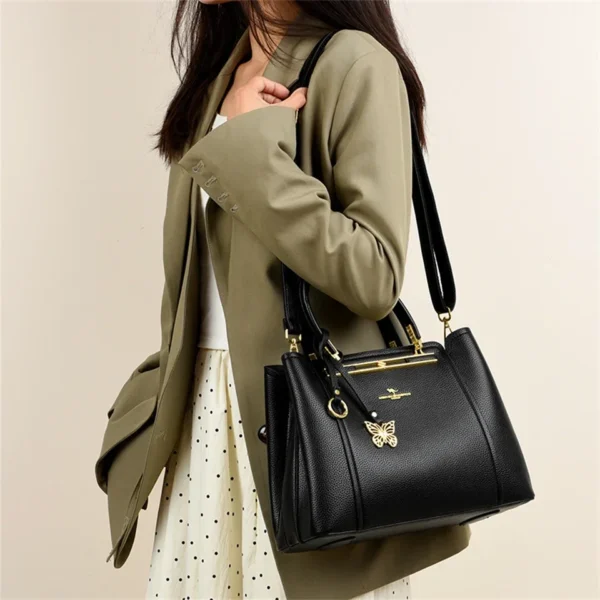 Bolsa Feminina Soft Premium VANDERWAH – Design Moderno, Toque Macio e Espaço de Sobra - Image 3