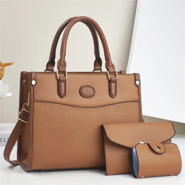 Bolsa Feminina Retro Luxo – Estilo Clássico com Capacidade Máxima para o Seu Dia a Dia - Image 6