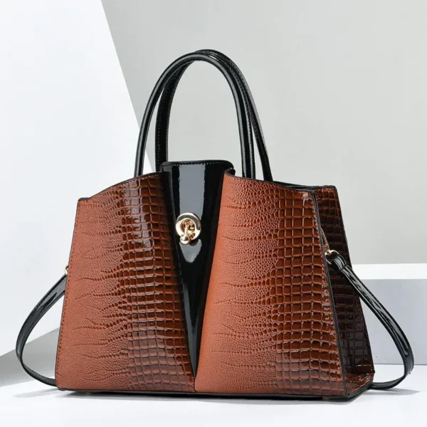 Bolsa Feminina Classic Retro Luxe – Estilo Atemporal com Espaço e Sofisticação - Image 4